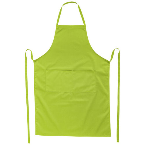 Viera 240 g/m² Schürze, limone bedrucken, Art.-Nr. 11205368