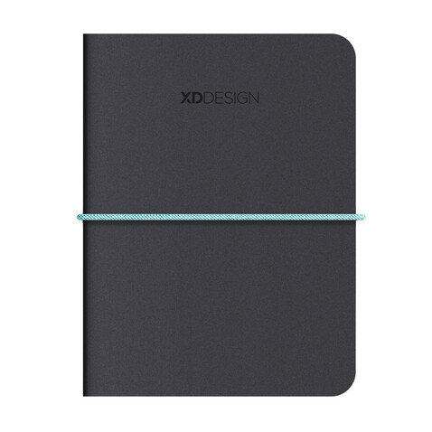 XD DESIGN Masken-Set schwarz, blau bedrucken, Art.-Nr. P265.871