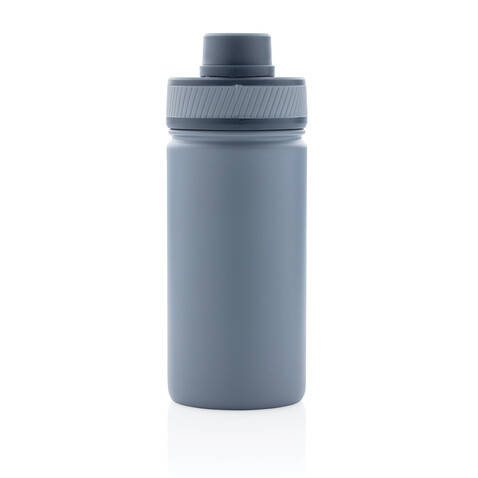 Sport Vakuum-Flasche aus Stainless Steel 550ml blau, blau bedrucken, Art.-Nr. P436.195