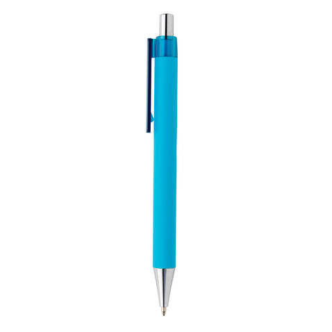 X8 Stift mit Smooth-Touch hellblau bedrucken, Art.-Nr. P610.709 X8 Stift mit Smooth-Touch hellblau bedrucken, Art.-Nr. P610.709