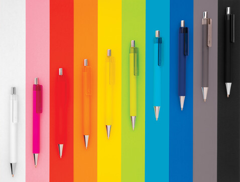 X8 Stift mit Smooth-Touch hellblau bedrucken, Art.-Nr. P610.709 X8 Stift mit Smooth-Touch hellblau bedrucken, Art.-Nr. P610.709