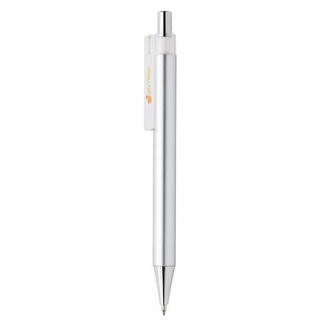 X8-Metallic-Stift silber bedrucken, Art.-Nr. P610.752