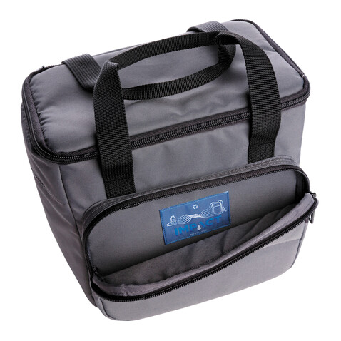 Impact AWARE™ RPET Kühltasche anthrazit bedrucken, Art.-Nr. P422.302