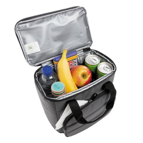 Impact AWARE™ RPET Kühltasche anthrazit bedrucken, Art.-Nr. P422.302