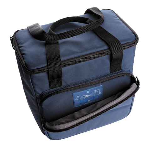 Impact AWARE™ RPET Kühltasche navy blau bedrucken, Art.-Nr. P422.305