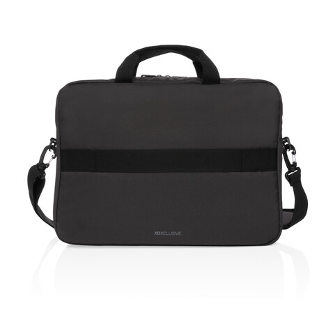 Impact AWARE™ RPET 15,6&quot; Laptop-Tasche schwarz bedrucken, Art.-Nr. P730.041