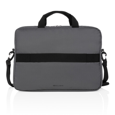 Impact AWARE™ RPET 15,6" Laptop-Tasche anthrazit bedrucken, Art.-Nr. P730.042