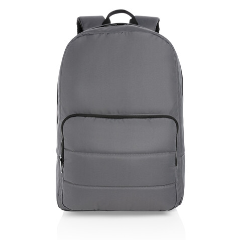 Impact AWARE™ RPET Basic 15,6" Laptop-Rucksack anthrazit bedrucken, Art.-Nr. P762.012 Impact AWARE™ RPET Basic 15,6" Laptop-Rucksack anthrazit bedrucken, Art.-Nr. P762.012