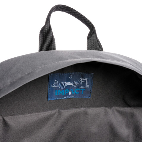 Impact AWARE™ RPET Basic 15,6" Laptop-Rucksack anthrazit bedrucken, Art.-Nr. P762.012 Impact AWARE™ RPET Basic 15,6" Laptop-Rucksack anthrazit bedrucken, Art.-Nr. P762.012