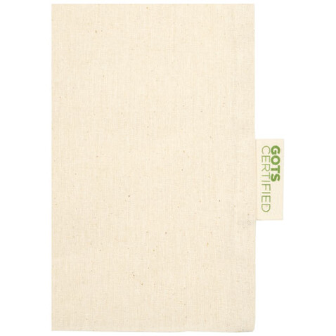Orissa 100 g/m² Tragetasche aus Bio-Baumwolle 7L, natural bedrucken, Art.-Nr. 12049110