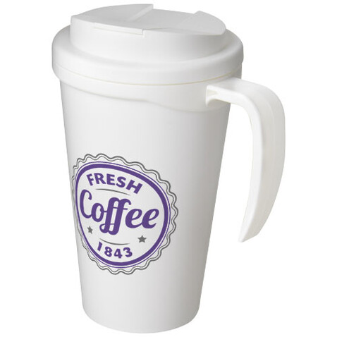 Americano® Grande 350 ml Isolierbecher mit auslaufsicherem Schraubverschluss, weiss bedrucken, Art.-Nr. 21042105 Americano® Grande 350 ml Isolierbecher mit auslaufsicherem Schraubverschluss, weiss bedrucken, Art.-Nr. 21042105