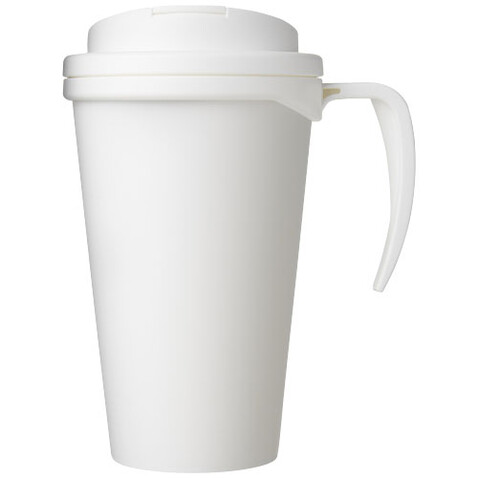 Americano® Grande 350 ml Isolierbecher mit auslaufsicherem Schraubverschluss, weiss bedrucken, Art.-Nr. 21042105 Americano® Grande 350 ml Isolierbecher mit auslaufsicherem Schraubverschluss, weiss bedrucken, Art.-Nr. 21042105