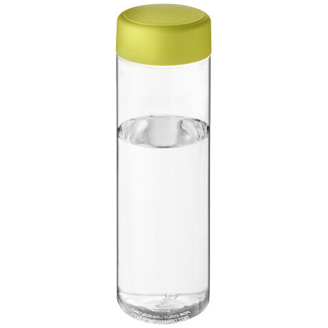H2O Active® Vibe 850 ml Sportflasche mit Drehdeckel, transparent, limone bedrucken, Art.-Nr. 21043005