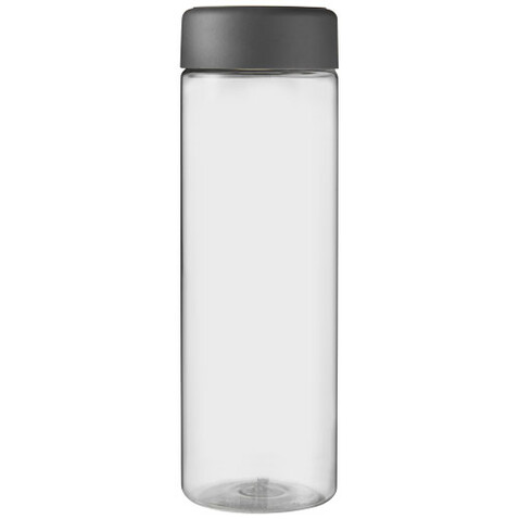 H2O Active® Vibe 850 ml Sportflasche mit Drehdeckel, transparent, storm grey bedrucken, Art.-Nr. 21043011