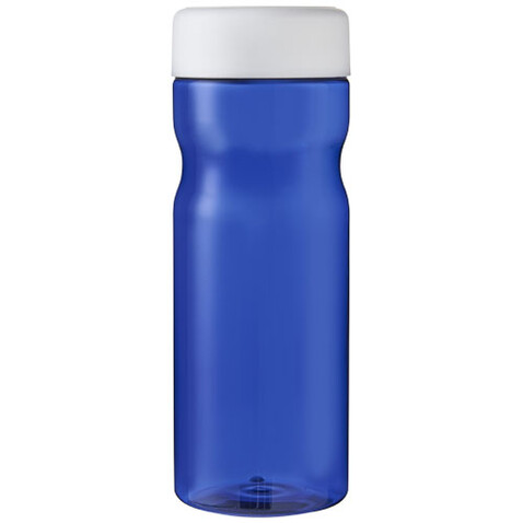 H2O Active® Eco Base 650 ml Sportflasche mit Drehdeckel, blau, weiss bedrucken, Art.-Nr. 21043503 H2O Active® Eco Base 650 ml Sportflasche mit Drehdeckel, blau, weiss bedrucken, Art.-Nr. 21043503