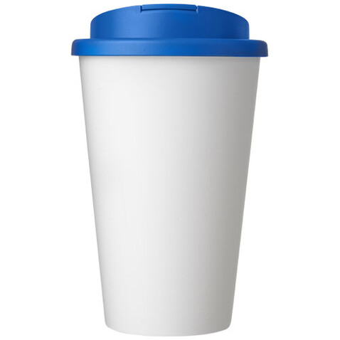Americano® 350 ml Isolierbecher mit auslaufsicherem Schraubverschluss, weiss, mittelblau bedrucken, Art.-Nr. 21069507 Americano® 350 ml Isolierbecher mit auslaufsicherem Schraubverschluss, weiss, mittelblau bedrucken, Art.-Nr. 21069507