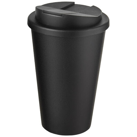 Americano® 350 ml Isolierbecher mit auslaufsicherem Schraubverschluss, schwarz bedrucken, Art.-Nr. 21069515 Americano® 350 ml Isolierbecher mit auslaufsicherem Schraubverschluss, schwarz bedrucken, Art.-Nr. 21069515