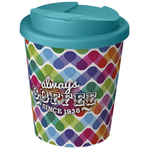 Brite-Americano® Espresso 250 ml Isolierbecher mit auslaufsicherem Schraubverschluss, weiss, aquablau bedrucken, Art.-Nr. 21069804 Brite-Americano® Espresso 250 ml Isolierbecher mit auslaufsicherem Schraubverschluss, weiss, aquablau bedrucken, Art.-Nr. 21069804