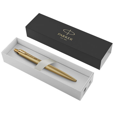 Parker Jotter einfarbiger XL Kugelschreiber (blaue Mine), gold bedrucken, Art.-Nr. 10772414