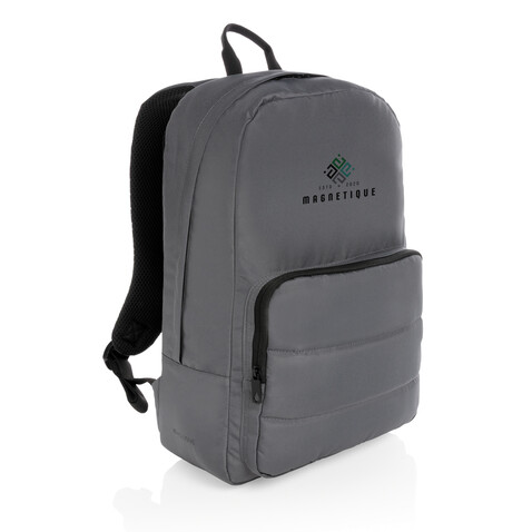 Impact AWARE™ RPET Basic 15,6" Laptop-Rucksack anthrazit bedrucken, Art.-Nr. P762.012 Impact AWARE™ RPET Basic 15,6" Laptop-Rucksack anthrazit bedrucken, Art.-Nr. P762.012