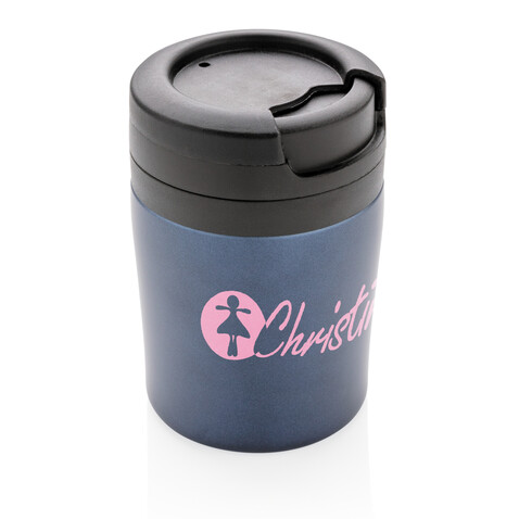 Coffee to go Becher blau bedrucken, Art.-Nr. P432.925