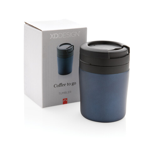 Coffee to go Becher blau bedrucken, Art.-Nr. P432.925