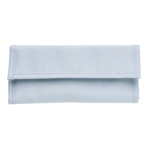 Tierra 2-teiliges Trinkhalm- und Besteckset blau bedrucken, Art.-Nr. P269.555