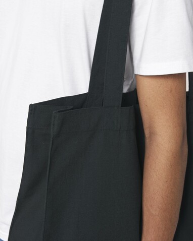 Shopping Bag - Shopper aus Stoff - Black - OS bedrucken, Art.-Nr. STAU762C002OS
