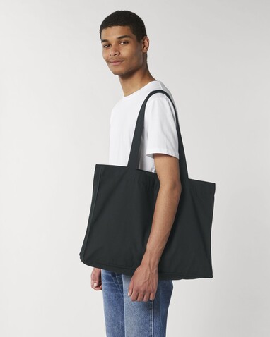 Shopping Bag - Shopper aus Stoff - Black - OS bedrucken, Art.-Nr. STAU762C002OS