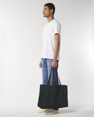 Shopping Bag - Shopper aus Stoff - Black - OS bedrucken, Art.-Nr. STAU762C002OS