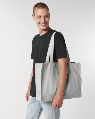 Shopping Bag - Heather Grey - OS bedrucken, Art.-Nr. STAU762C250OS