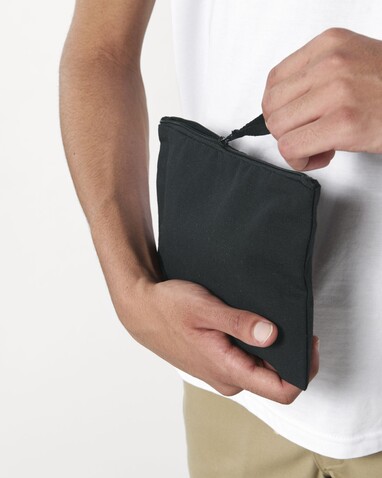 Pencil Case - Das gewebte Mäppchen - Black - OS bedrucken, Art.-Nr. STAU764C002OS