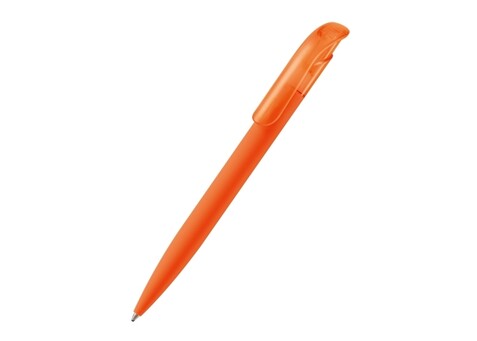 Kugelschreiber Modell Atlas Soft-Touch - Orange bedrucken, Art.-Nr. LT80828-N0026