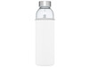 Bodhi 500 ml Glas-Sportflasche, weiss bedrucken, Art.-Nr. 10065601