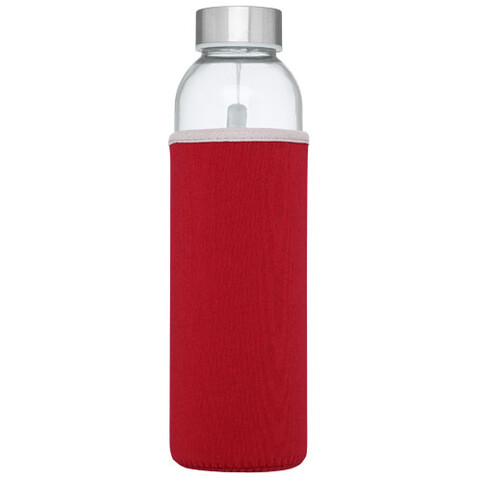 Bodhi 500 ml Glas-Sportflasche, rot bedrucken, Art.-Nr. 10065621