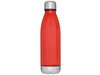 Cove 685 ml Sportflasche, transparent rot bedrucken, Art.-Nr. 10065921