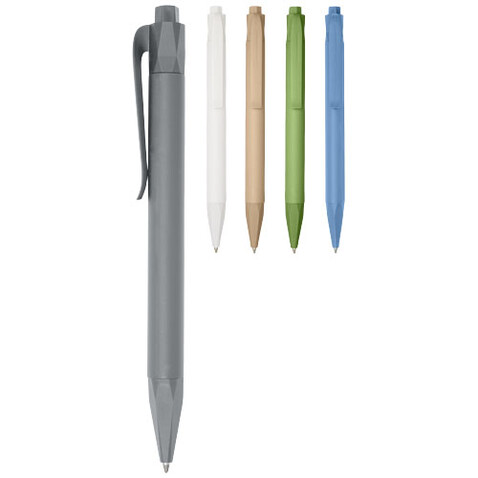 Terra Kugelschreiber aus PLA, weiss bedrucken, Art.-Nr. 10774301