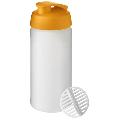 Baseline Plus 500 ml Shakerflasche, orange, klar mattiert bedrucken, Art.-Nr. 21070231 Baseline Plus 500 ml Shakerflasche, orange, klar mattiert bedrucken, Art.-Nr. 21070231