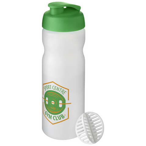 Baseline Plus 650 ml Shakerflasche, grün, klar mattiert bedrucken, Art.-Nr. 21070361