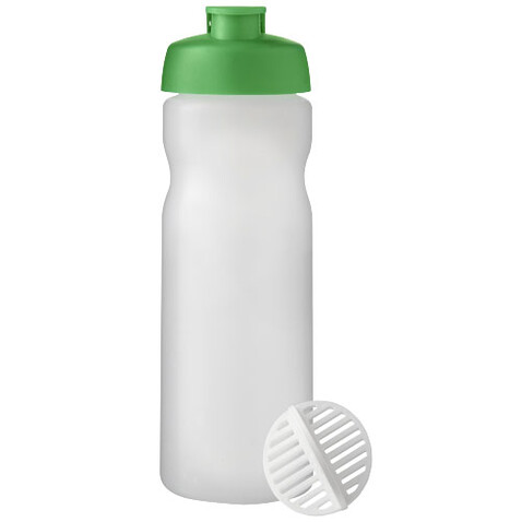 Baseline Plus 650 ml Shakerflasche, grün, klar mattiert bedrucken, Art.-Nr. 21070361