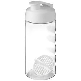 H2O Active® Bop 500 ml Shakerflasche, weiss, transparent bedrucken, Art.-Nr. 21070401