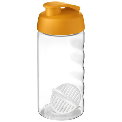 H2O Active® Bop 500 ml Shakerflasche, orange, transparent bedrucken, Art.-Nr. 21070431 H2O Active® Bop 500 ml Shakerflasche, orange, transparent bedrucken, Art.-Nr. 21070431