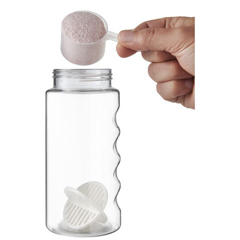 H2O Active® Bop 500 ml Shakerflasche, lila, transparent bedrucken, Art.-Nr. 21070437