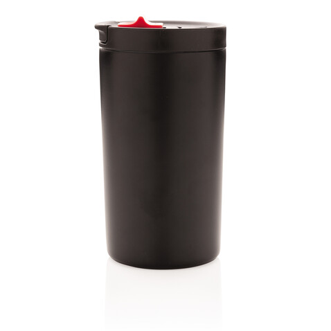 Doppelwandiger Vakuum-Becher 300ml schwarz bedrucken, Art.-Nr. P432.641