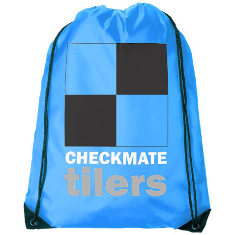 Oriole Premium Turnbeutel 5L, processblau bedrucken, Art.-Nr. 11938502