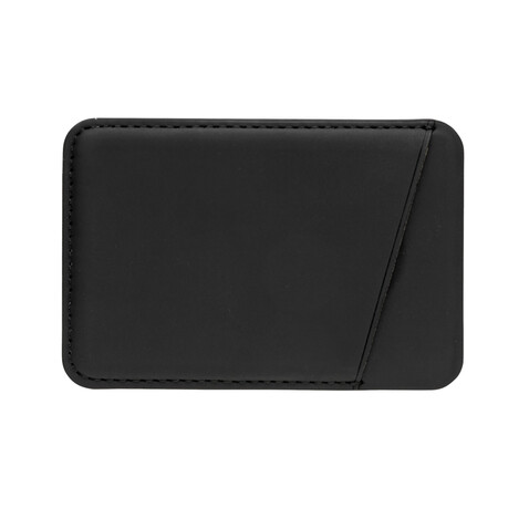 Magnetischer Phone-Kartenhalter schwarz bedrucken, Art.-Nr. P820.751
