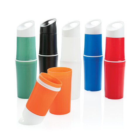 BE O Bottle, Wasserflasche Made In EU rot bedrucken, Art.-Nr. P433.124