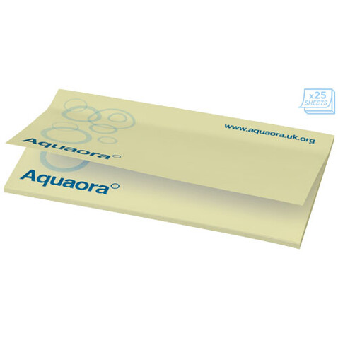 Sticky-Mate® Haftnotizen 127 x 75 mm, hellgelb bedrucken, Art.-Nr. 21096024