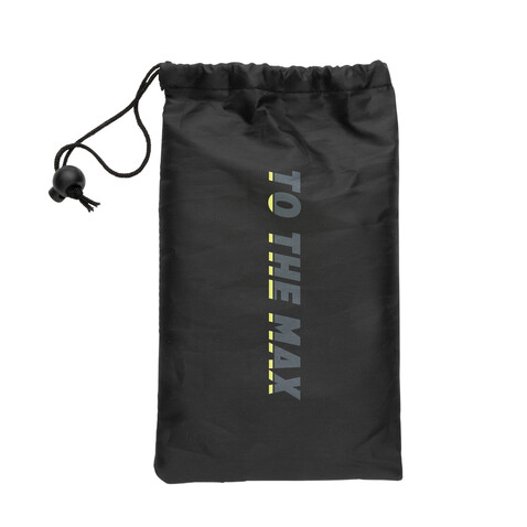 Fitness Resistance-Tube im Etui anthrazit, schwarz bedrucken, Art.-Nr. P320.062