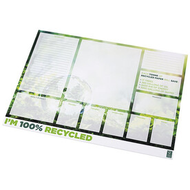 Desk-Mate® A2 recycelter Notizblock, weiss bedrucken, Art.-Nr. 21278011 Desk-Mate® A2 recycelter Notizblock, weiss bedrucken, Art.-Nr. 21278011